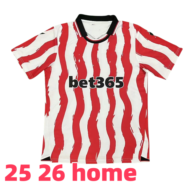 Stoke City 25 26 Soccer Jerseys MANHOEF KOUMAS TEZGEL 2025 2026 MORAN GIBSON GALLAGHER ENNIS BAKER WILMOT PHILLIPS ROSE men kids kit sets football shirts