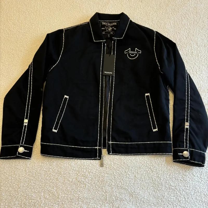 Men's Jackets Y2k Denim Jacket American Fashion Brand Street Hip-hop Retro Clothing Letter Embroidery Motorcycle Sports Thickened Top