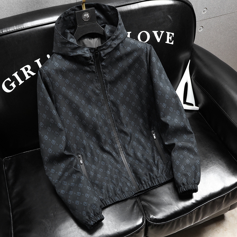 Designer clothing High Quality Outerwear Spring Coat Casual Men's Jacket Hooded large edition Fashion men