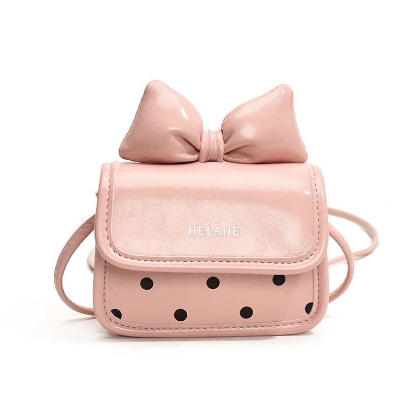Children's bag spring new bow mini square bag parent-child design