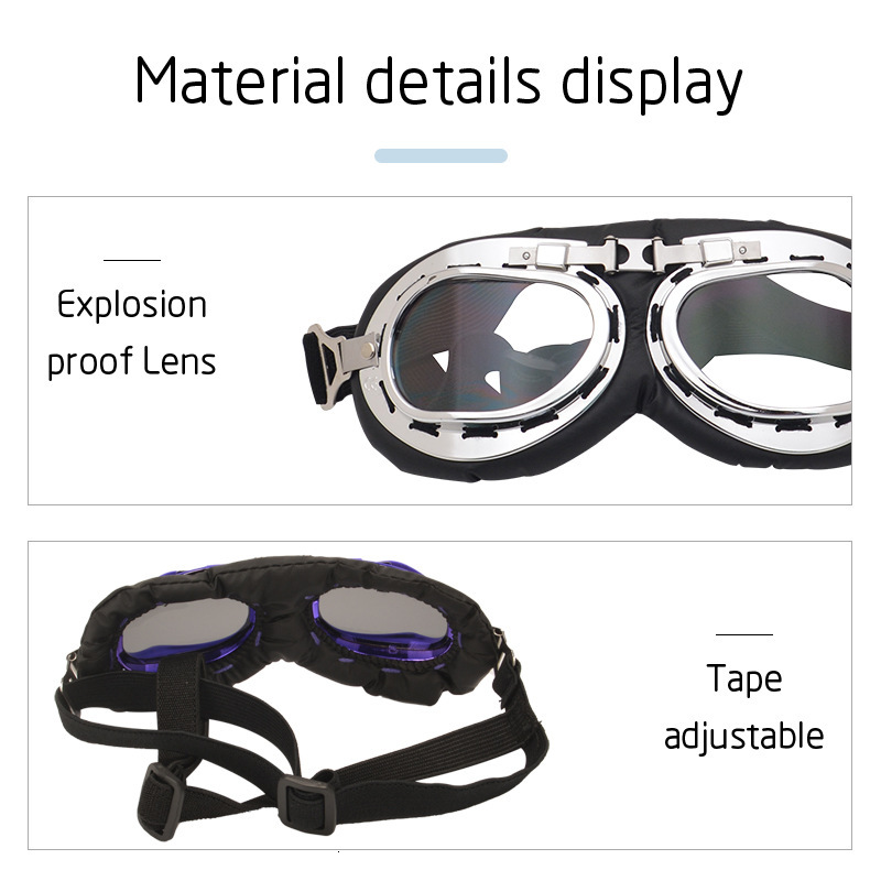 Pet Protective Glasses Original Knight Style Design Goggles S/m Free Sized Cats And Dogs UV Resistant And Windproof Sunglasses