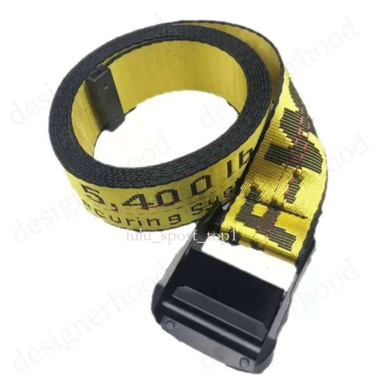 Off Belt Whitebelt Fox New Fashion Luxury Woman Wrestle Yellow White belt Designer Canvas For Men And Womens Outdoor Sports Couple Offend Designer'sbelt 595
