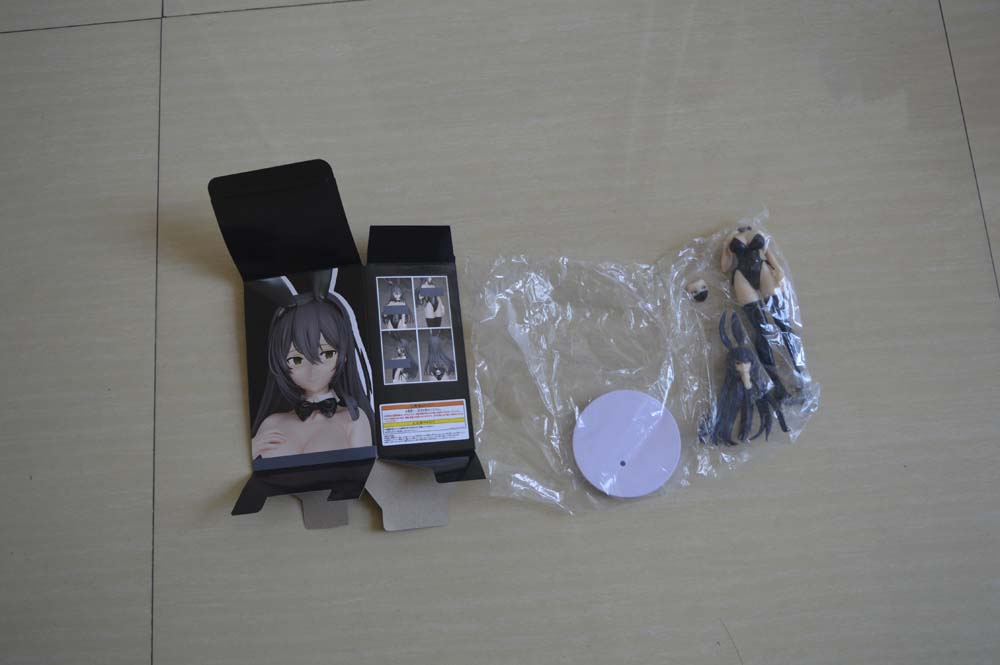 Mascot Costumes 26cm Bfull Fots Japan Sexy Girl Anime Figure Kuro Bunny Kouhai-chan Sexy Action Figure Adult Collectible Model Doll Toys Gifts