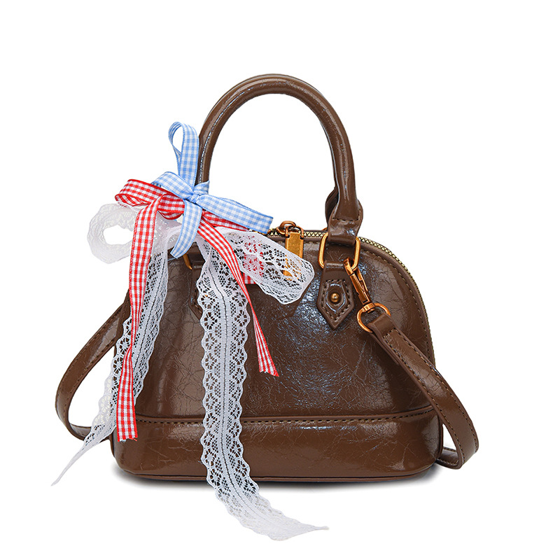 2025 New Women's Small Handbag Designer Fashion Knitted Pattern Contrastive Color Trendy Shoulder Bag Niche Crossbody Bag