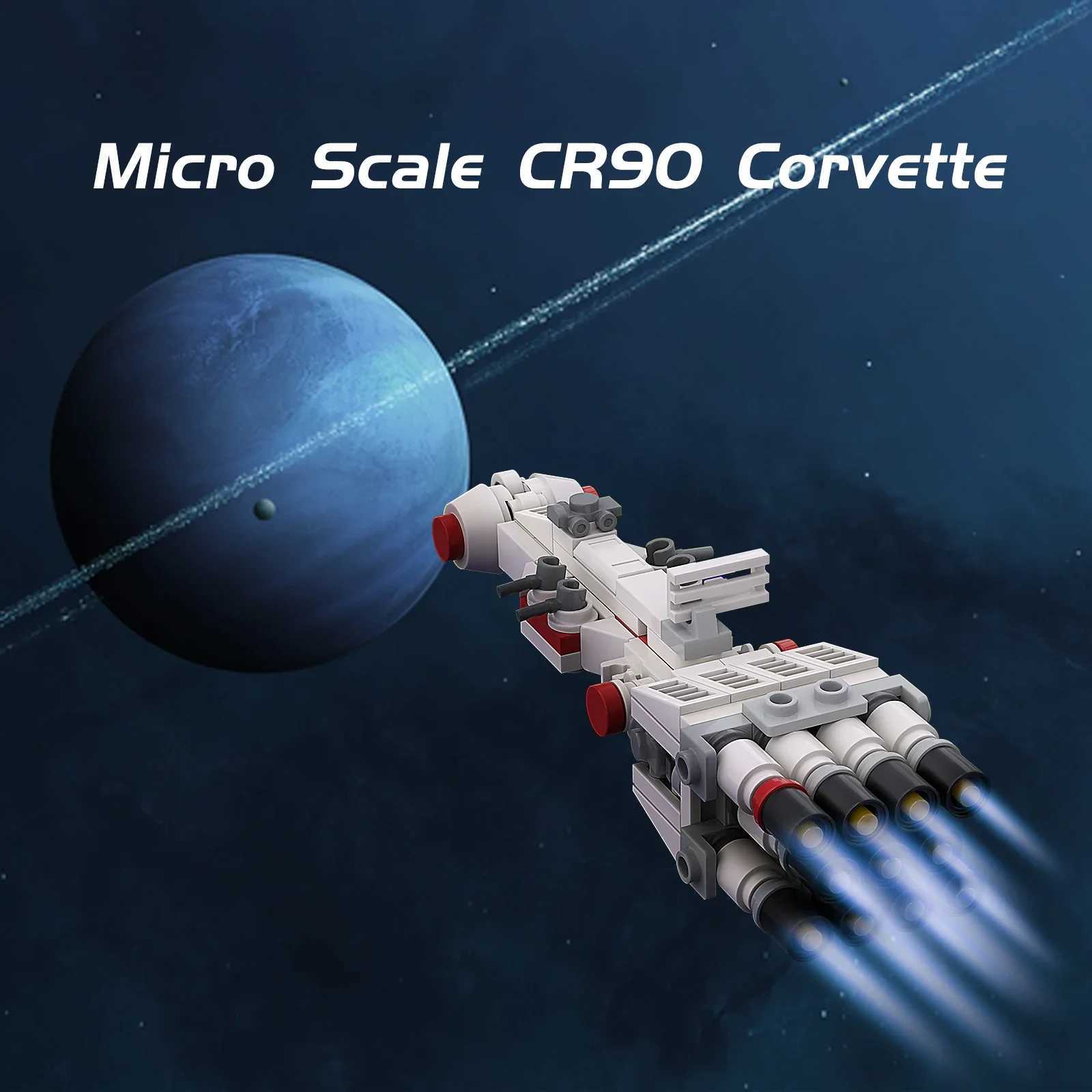 MOC Mini Spaceship Building Blocks Toy Kit Space War Tank IV - Rebel Building Blocks Runner DIY Model Building Blocks Toy Childrens Gift M250329