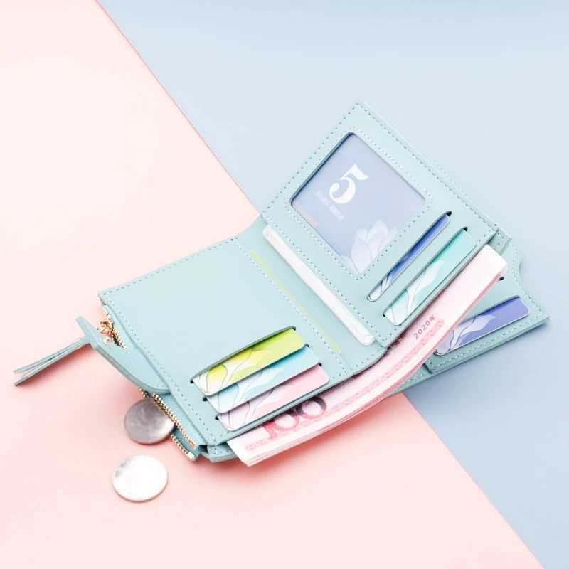 Mini Purse Small Women Wallet Female For Girls Lady Pink Wallet Purse Handbag Card Holder Business Card HolderXJ250624