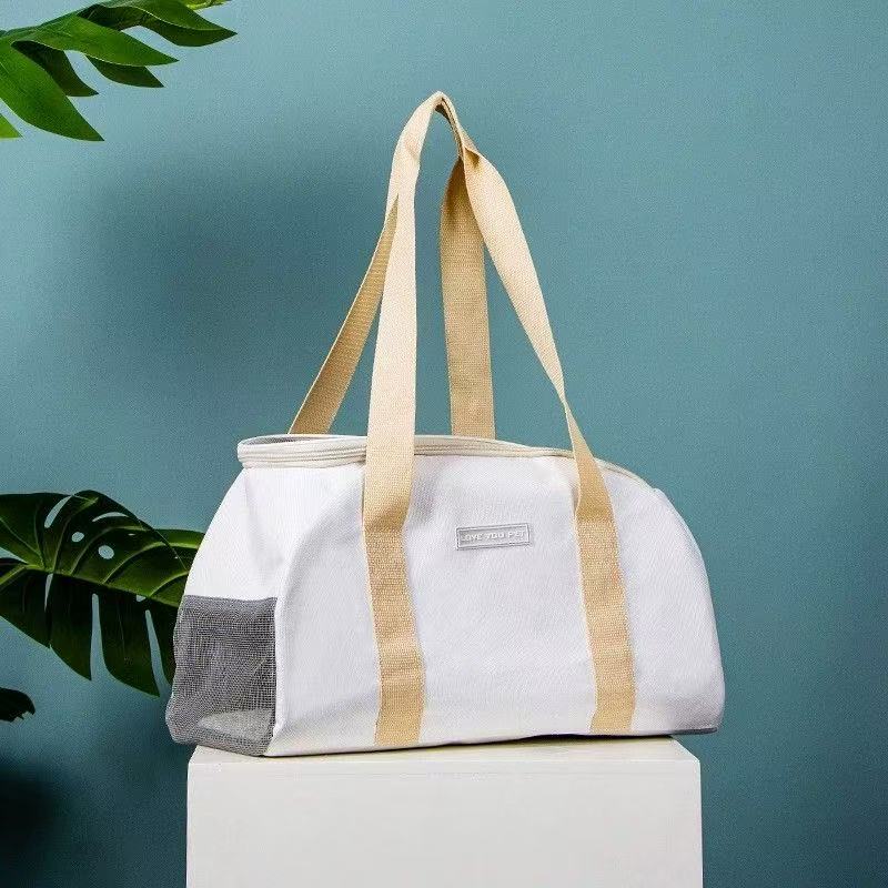 Cat goods Large Space Cat bag Bucket Pet bag Portable breathable outdoor cat bag Pet supplies Tote cloth bag
