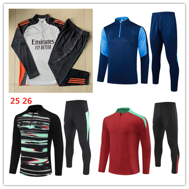 24 25 BEnFicas DI MARIA soccer tracksuit Portuguese Training Suit MEN Kids 2025 Long sleeve Football Sportswear Young Survatment