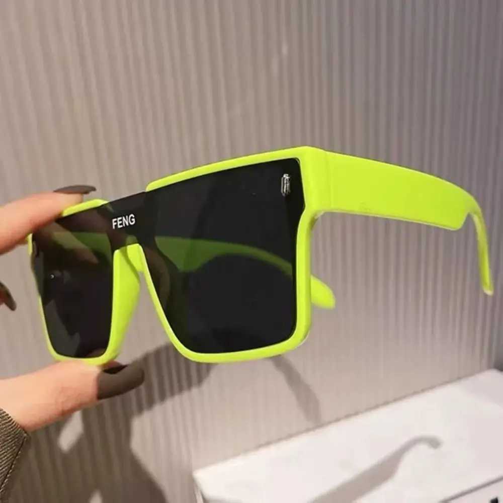 Fashion large frame oversized sunglasses UV400 protective performance shadow camping fishing stage childrens sunglassesT25041166