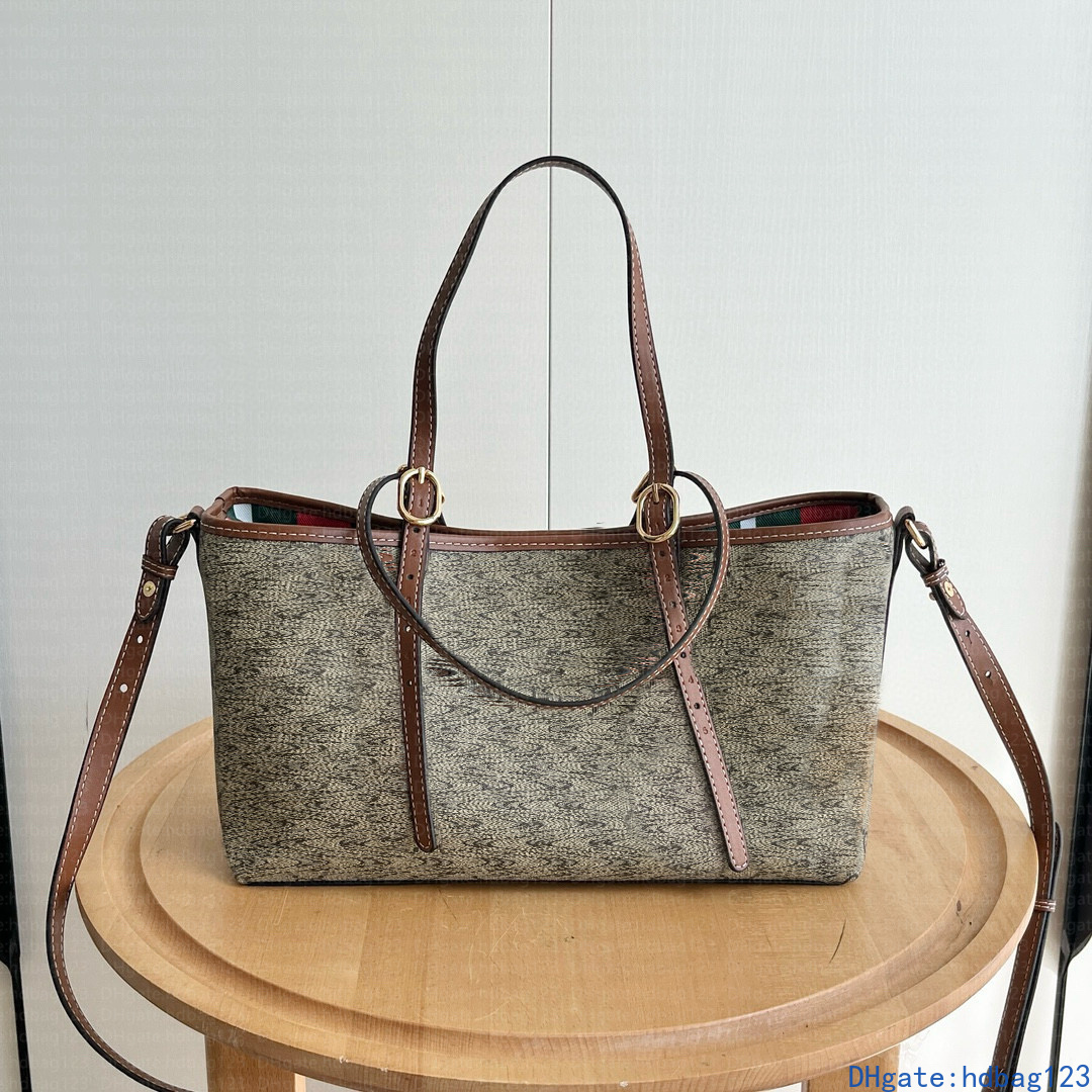 7A designer bag tote bag large capacity women's shoulder bag ophidia letter retro large capacity commuting bag