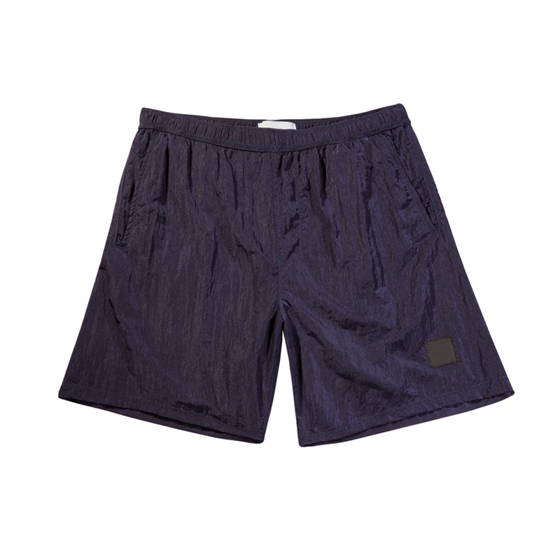 Classic Men Shorts Loose Fitting Quick Drying Metal Nylon Dyed Shorts Topstoney Outdoor Casual 5 point Beach Swim shorts Pants