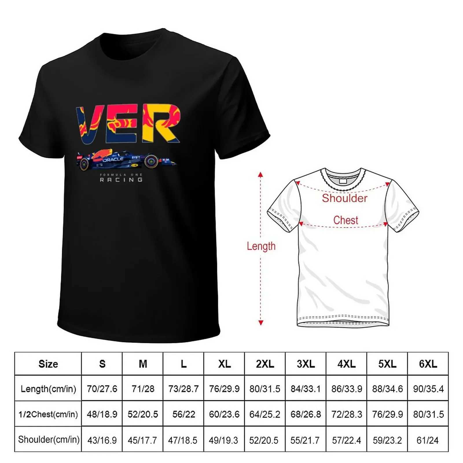 MV F1 Car T-Shirt heavyweights plus size tops slim fit t shirts for men X250329