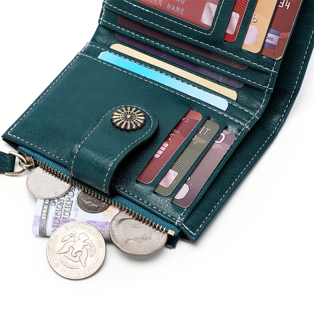 Designer Bag For Women New Niche Design, Short Zipper Coin Bag Hollow Leisure Multifunctional Coin Purse Women's Small Card Holder