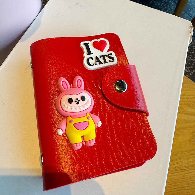 Designer Bag New Cartoon Multifunctional Women's ID Card Bag Fashionable Women's Bank Card Holder Outdoor Cute Girl Wallet Mini Bag