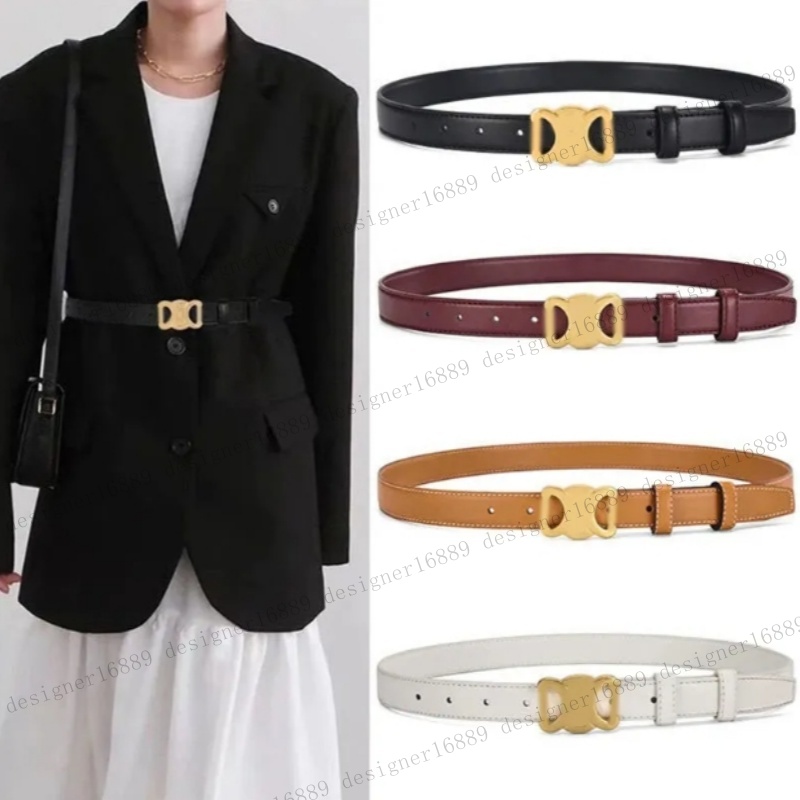Belts for man women designer ceinture luxe Width 2.5cm Women Waistband designer womens belts Smooth Buckle Genuine Leather Classical Designer Woman Belt Cowhide