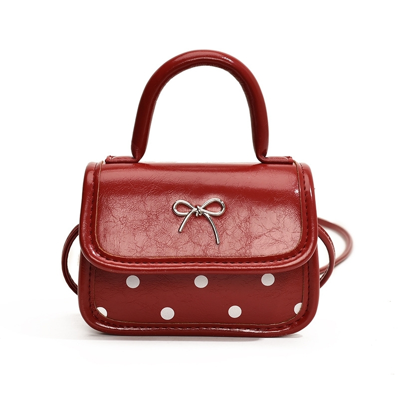 Hot selling texture cross-body bag girl senior sense family style mini square bag