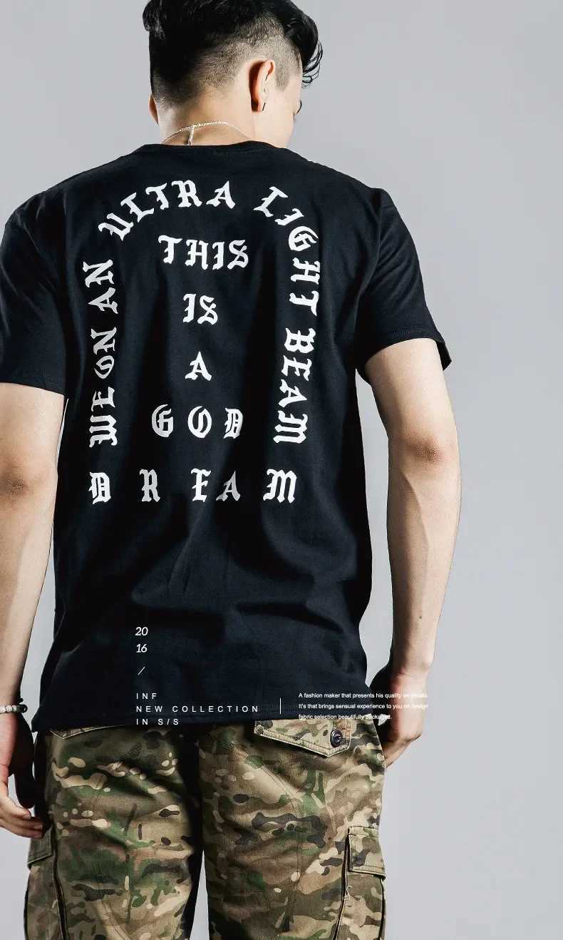 Summer Mens T Shirts YZY 3 I Feel like Paul Tee Short Sleeve or Neck T-Shirt 2025 Pablo Oversized tshirt Women 2024 New X250329