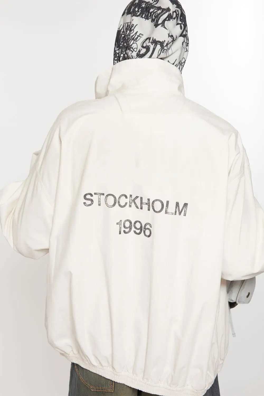 2025 Best Version 1 1 STOCKHOLM 1996 Printed Women Men T shirts tees Hiphop Oversized Men Casual Cotton T shirt Summer Style X250329