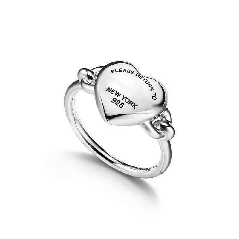 Band Rings Love Ring Precision Peach Heart Ring Womens Versatile Fashion Jewelry H25329 ER68