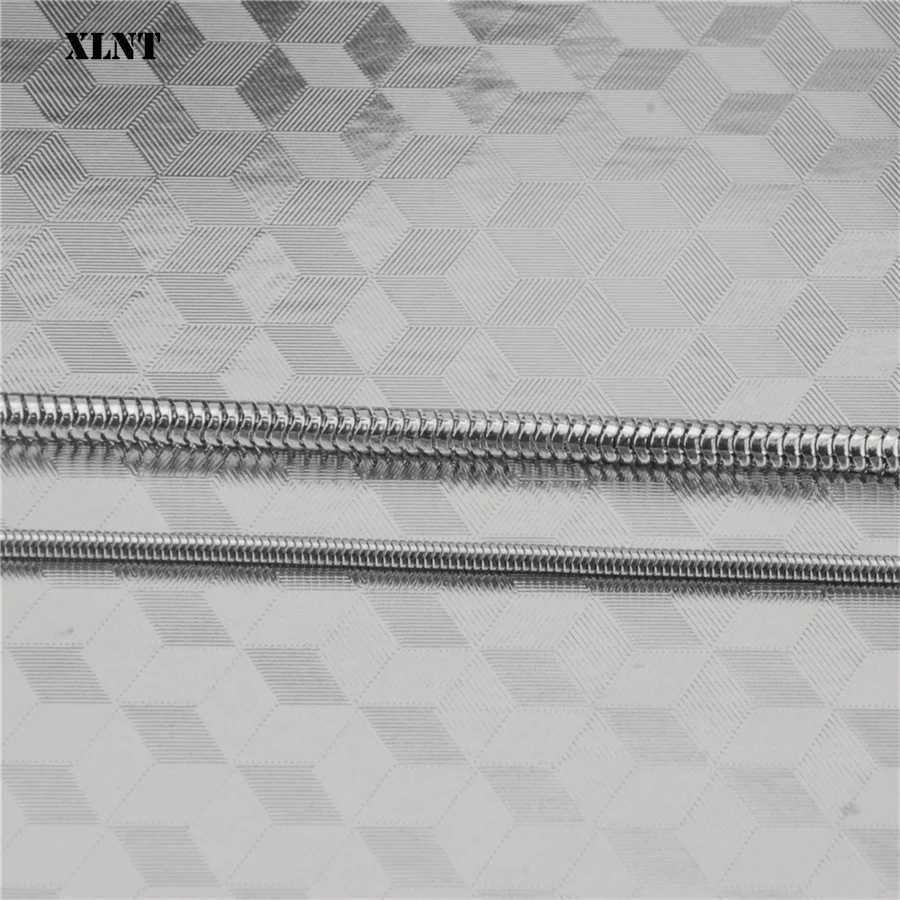 1 piece of circular snake chain necklace with a width of 1/2/3/4mm made of stainless steel chain necklace used for jewelry accessories chain link neck