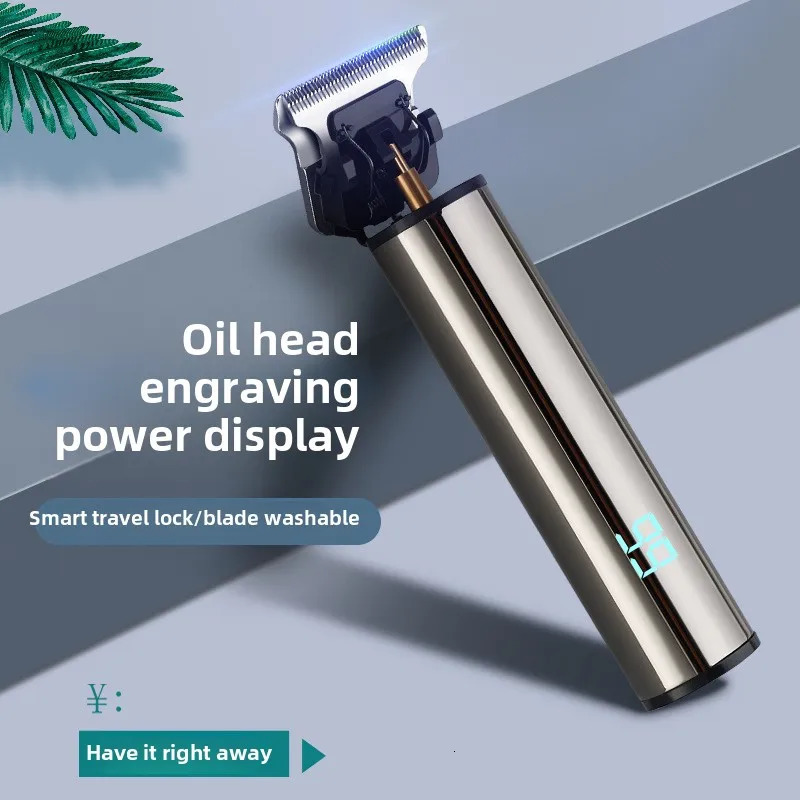 Mens Professional Hair Clipper USB Charging Electric with Guide Comb Retro 250326 C260312