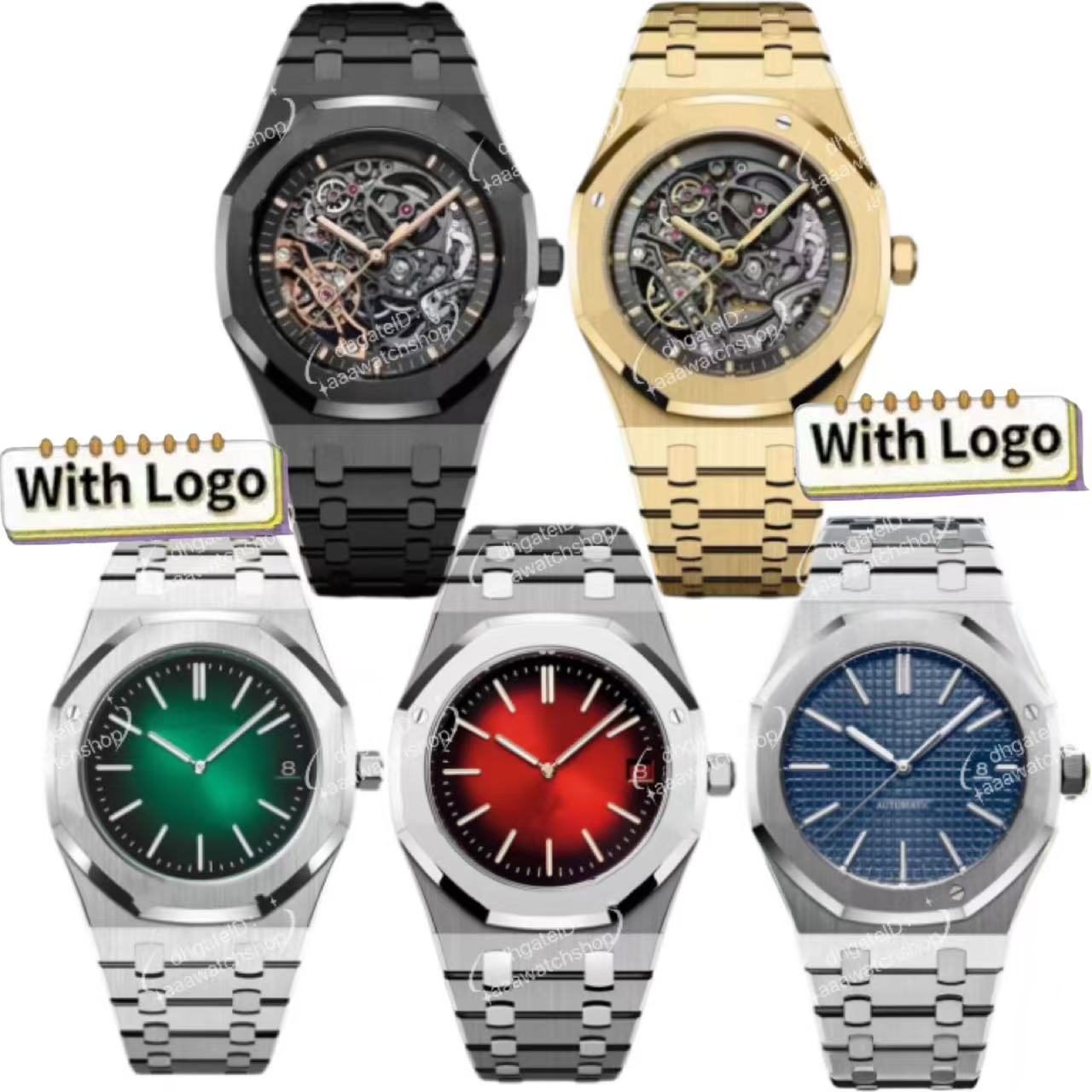 Designer watches men automatic watch luxury 904L stainless steel/Rubber waterproof mechanical Wristwatches with sapphire glass reloj orologio montre