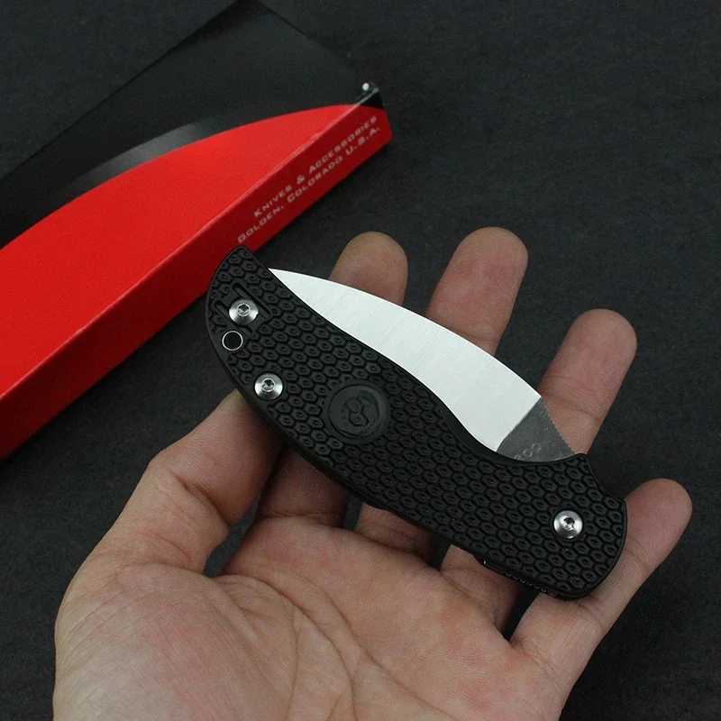 Sage-5 C123 Ball Bearing Folding Knife S30V Drop Point Blade FRN Handle Self Defense Hunting Survival Tactical EDC Tool 4 ColorZ250329