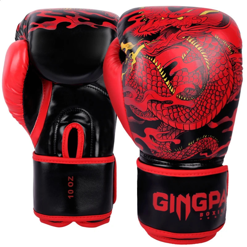 10/12/14 OZ Children Adult Muay Thai Boxing Gloves Taekwondo MMA Martial Arts Boxing Gloves Equipment DEO 250328