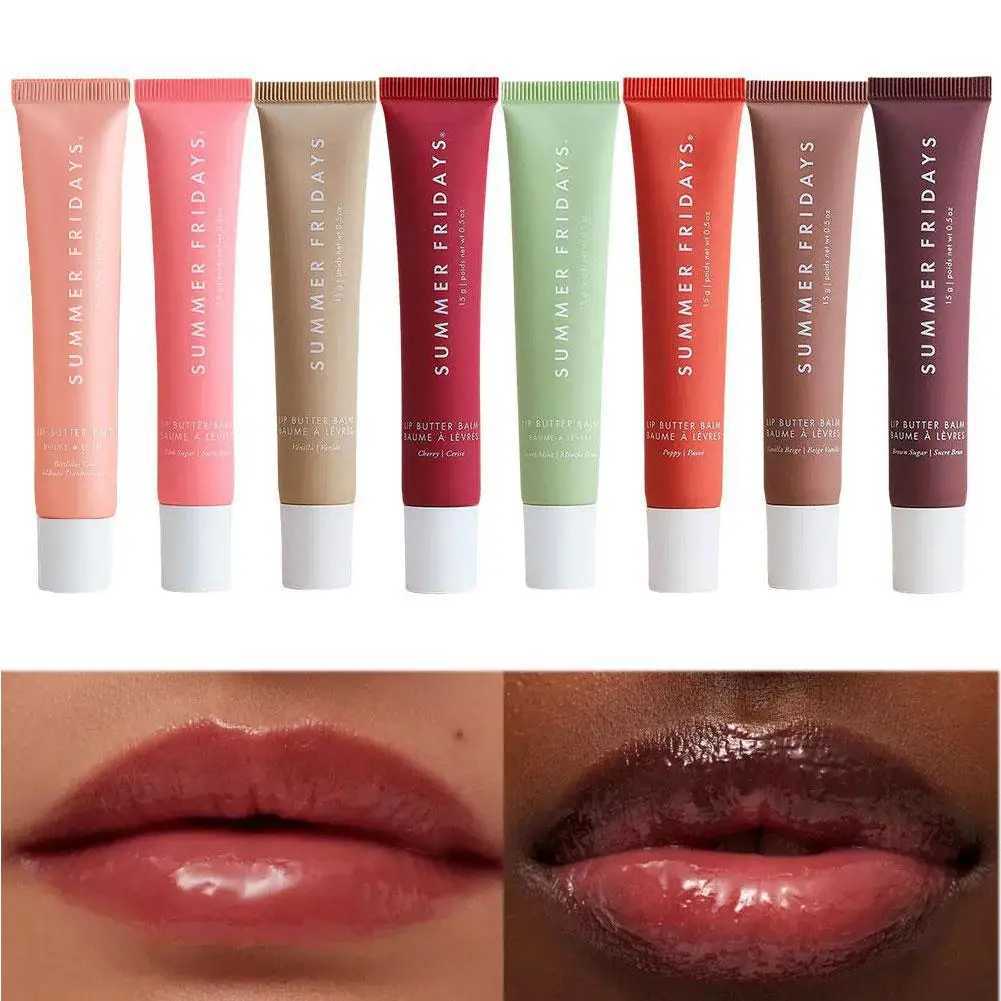 Summer Friday Vanilla Beige lipstick Mini lipstick Glossy Moisturizing Transparent Smooth Hose Mirror lipstick SetXJ250329