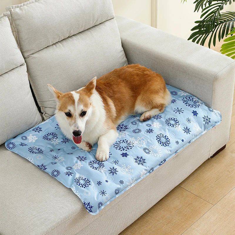 Dog Cooling Mat Summer Pet Self Cooling Pad Cat Bed Mat For Small Medium Large Dogs Indoor Dog Crate Mat Keep Your Pet Cool 250422