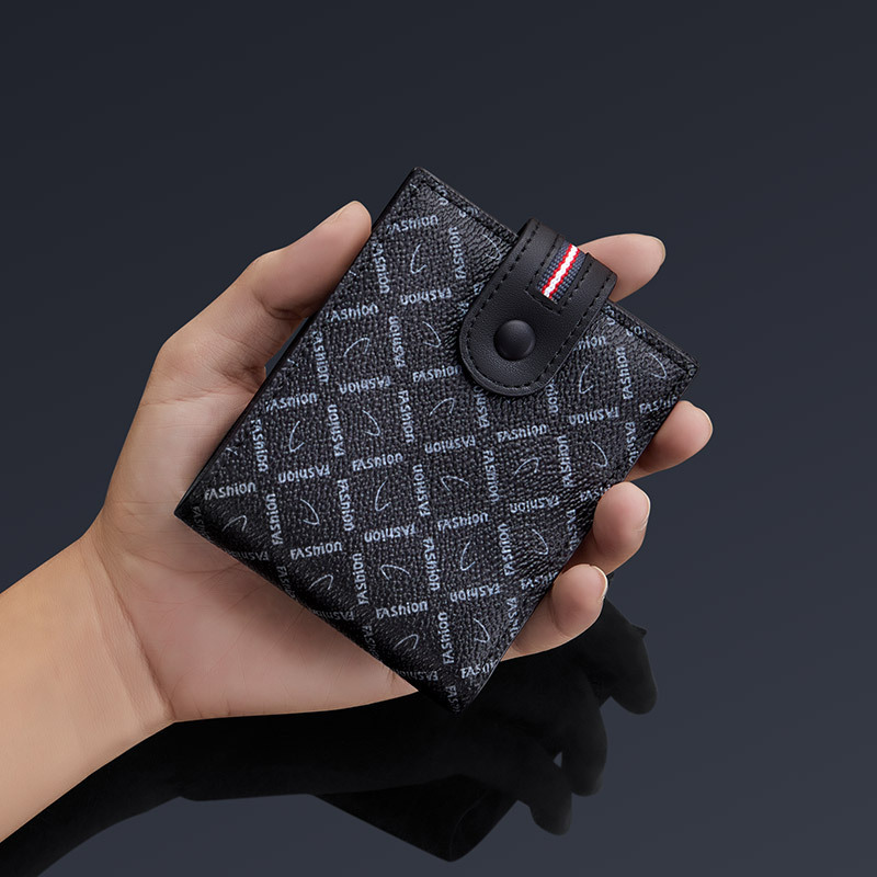 Designer Bag 2025 New Men's Lightweight Luxury Short Bag Fashion Trend Brand Wallet Outdoor Ultra-thin Fashion Card Clip