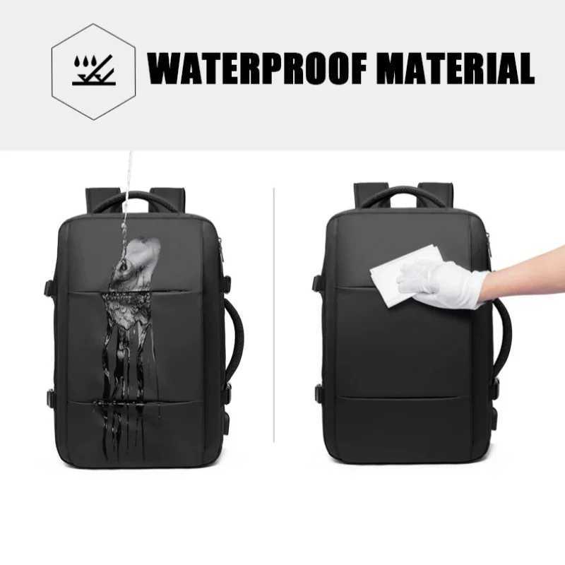 45L/37L large acid bag mens travel bag mens waterproof outdoor sports multi-functional bag business computer bag W250329