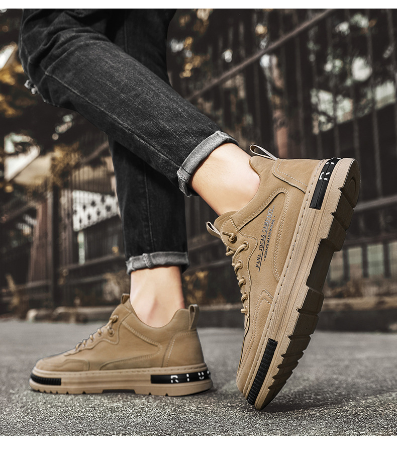 Free shipping 2025 men casual shoes fashion sneakers shoes running shoes loafers breathable trendy