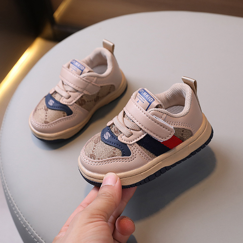 Baby Shoes Spring Autumn New Boys Girls Sneakers Soft Soled Toddler Shoes Kids Sports Shoes Children's Infant Shoes Sizes US1C-US9C K0727