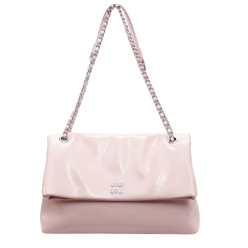 Large capacity bag Ladies new popular niche design shoulder bag spring commuter chain small square bag 2025