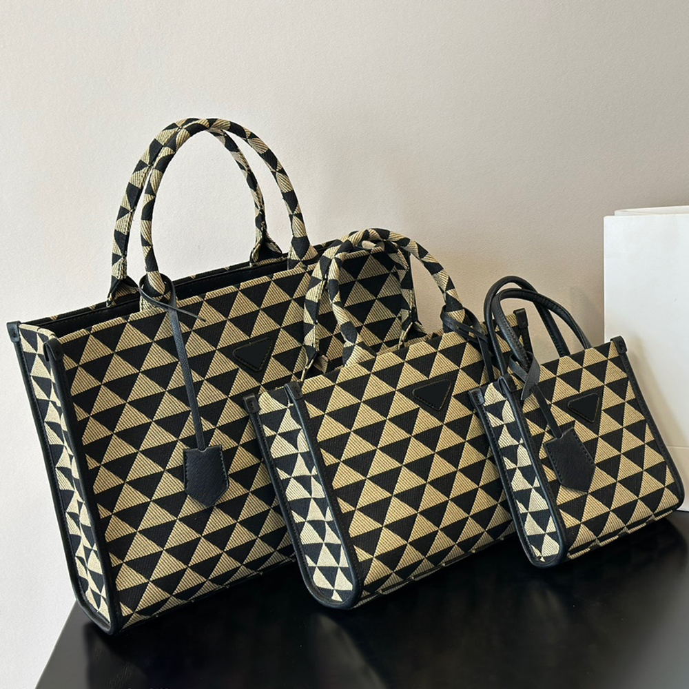 Tote SYMBOLE Designer shoulder Crossbody Shopping Bag Hih Quality Large Handbag ClassicTriangle Pattern Package Shoulder bag