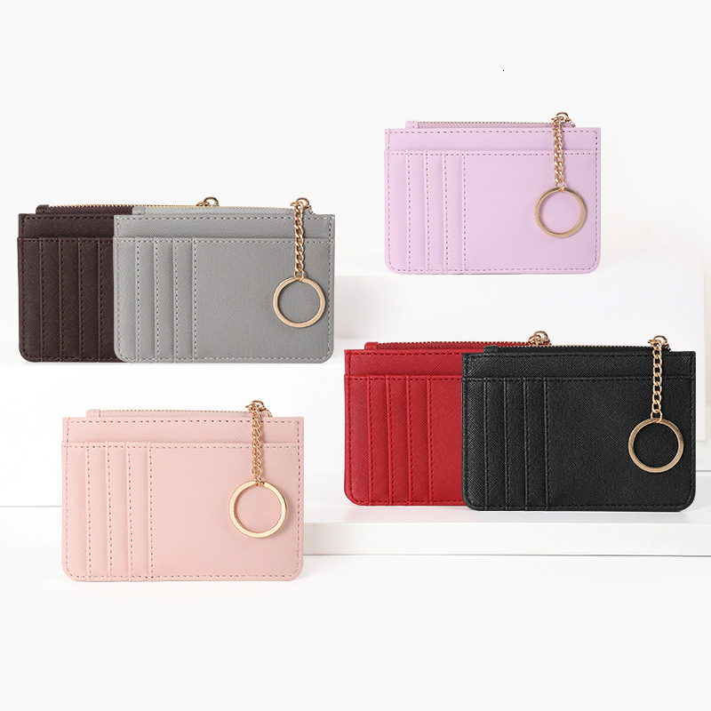 Light Luxury Designer Bag New Zipper Women's Zero Korean Edition Multi Functional Mini Keychain Small Wallet Multiple Set Card Bag