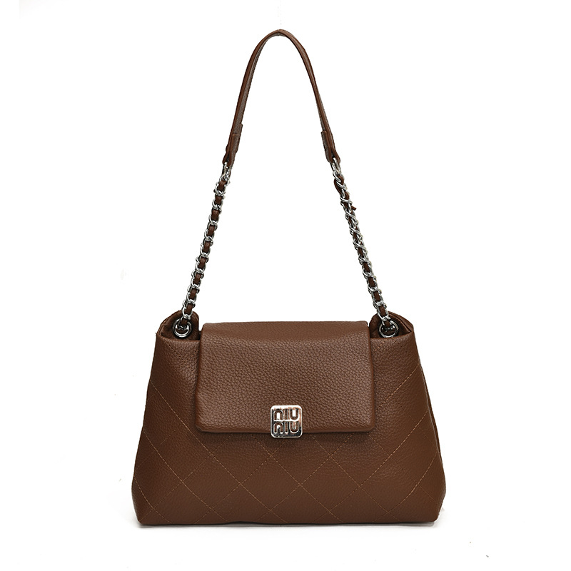 Designer Bag Luxury Bag Shoulder Bag Commuter Shoulder Everything Simple Texture Underarm New Dia Chain For Women