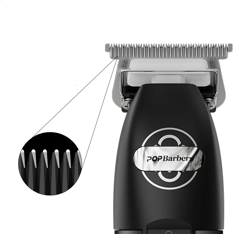 POP Barbers P700 P700F Hair Clipper Professional Hair Clipper Cordless Hair Trimmer For Men Haircut Finishing Machine accessory 250324