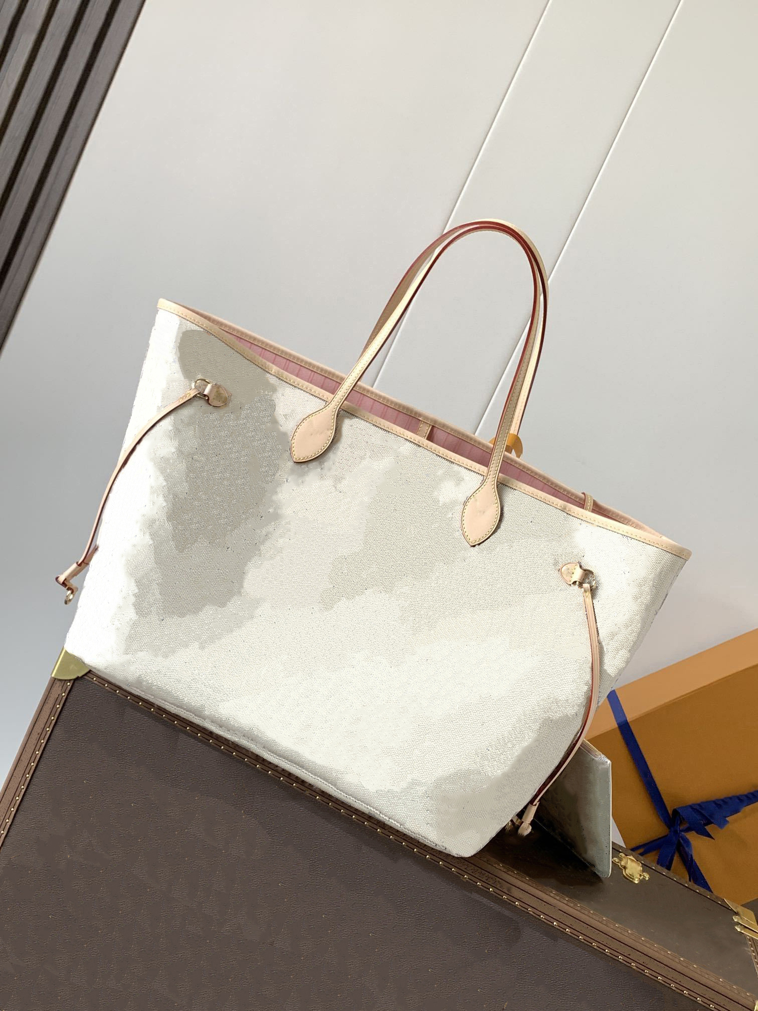 Top Designer Tote Bag Shoulder Bag Luxury Tote Bag Large Capacity Color Shopping Designer Bag Plaid Double Letter Bag Original Classic Composite Bag Wallet