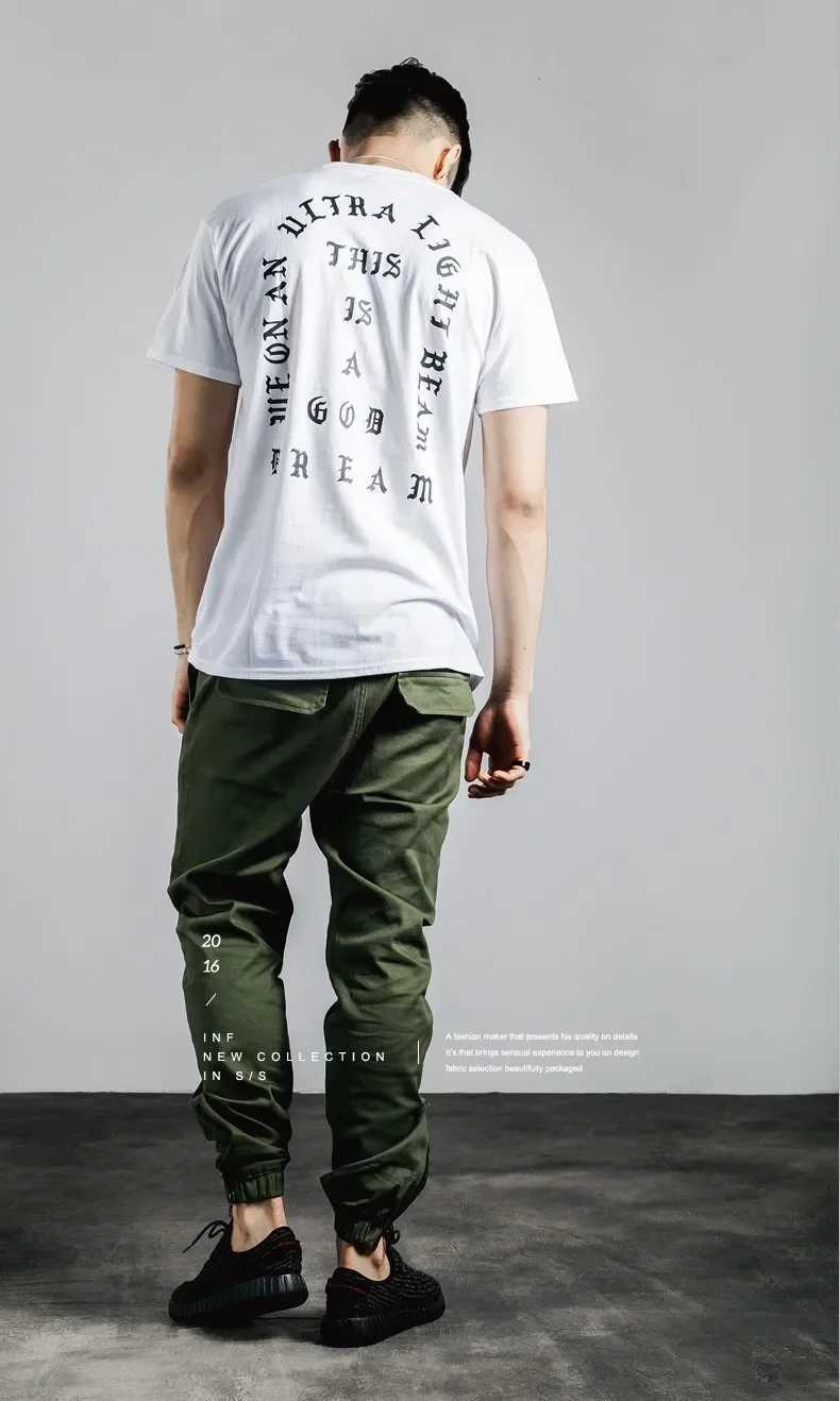 Summer Mens T Shirts YZY 3 I Feel like Paul Tee Short Sleeve or Neck T-Shirt 2025 Pablo Oversized tshirt Women 2024 New X250329