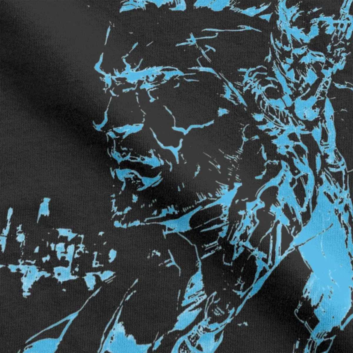 Hipster MGS2 Snake And Raiden Metal Gear Solid T-Shirt Men Crew Neck Pure Cotton T Shirts Short Slve Ts Unique Clothes X2506071