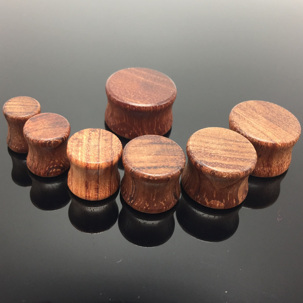 2pcs Wood and Expander Plug Natural Wooden Gauges Ear Plugs 20mm Flesh Tunnels Body Jewelry Piercings