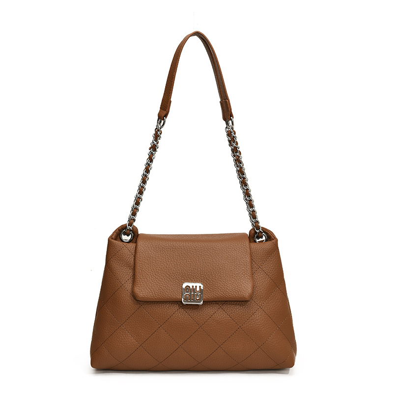 Designer Bag Luxury Bag Shoulder Bag Commuter Shoulder Everything Simple Texture Underarm New Dia Chain For Women