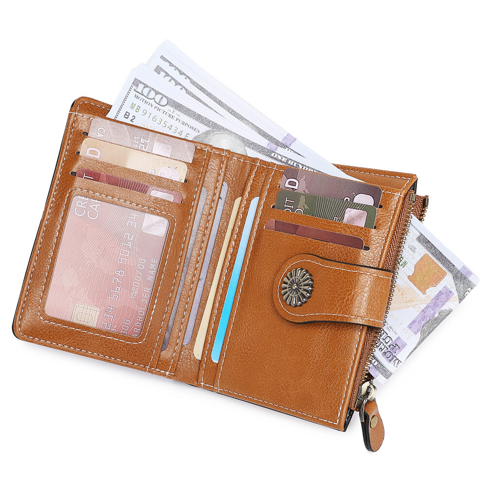 Designer Bag For Women New Niche Design, Short Zipper Coin Bag Hollow Leisure Multifunctional Coin Purse Women's Small Card Holder