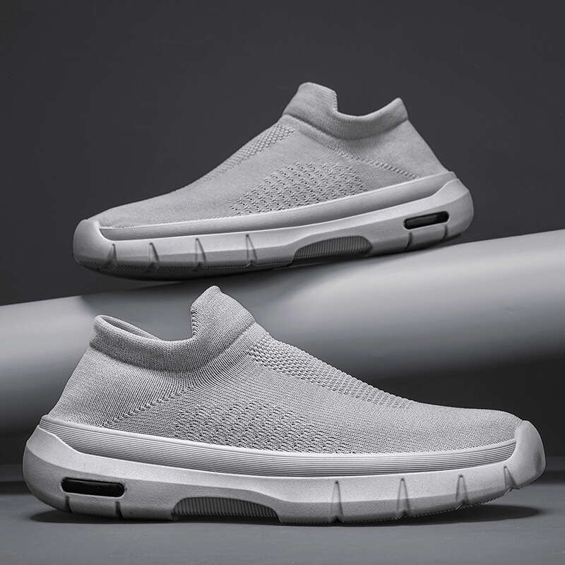 Feet fitting flying woven breathable mesh sports summer daily leisure running, travel shoes, men's street shoes