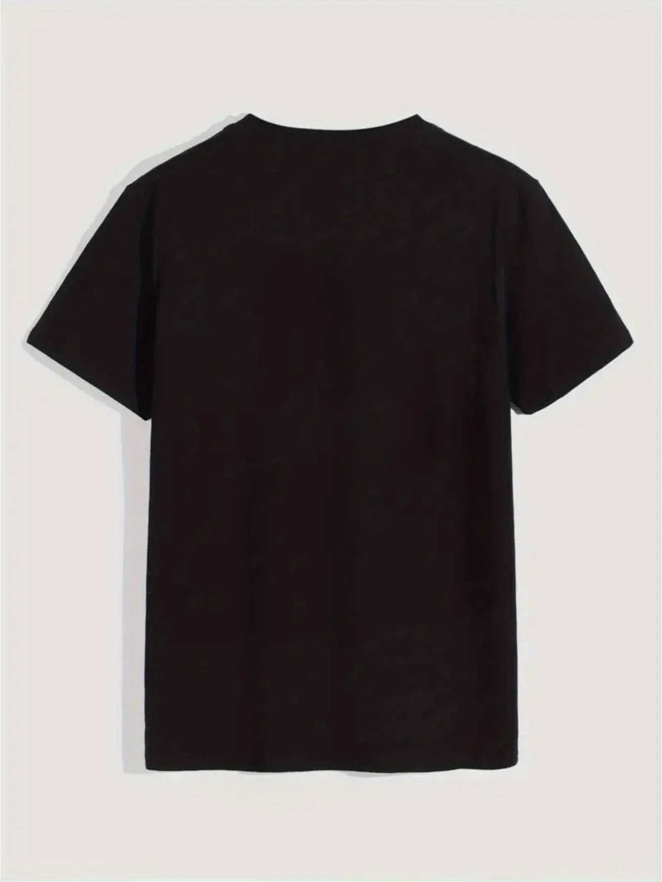 Summer mens 100% cotton casual sports loose plus MILANO print comfortable shopping round neck short sleeved T-shirt top X250329