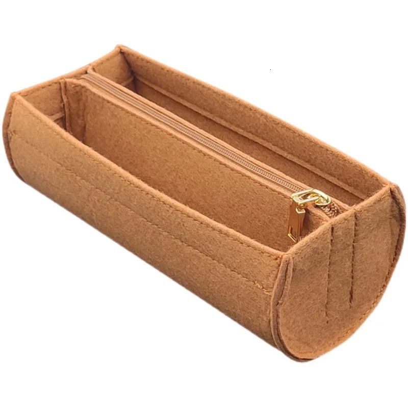 EverToner Fits For PAPILLON TRUNK Barrel Felt Cloth Insert Bag Organizer Women Makeup Bag Travel Portable Organizer 250328