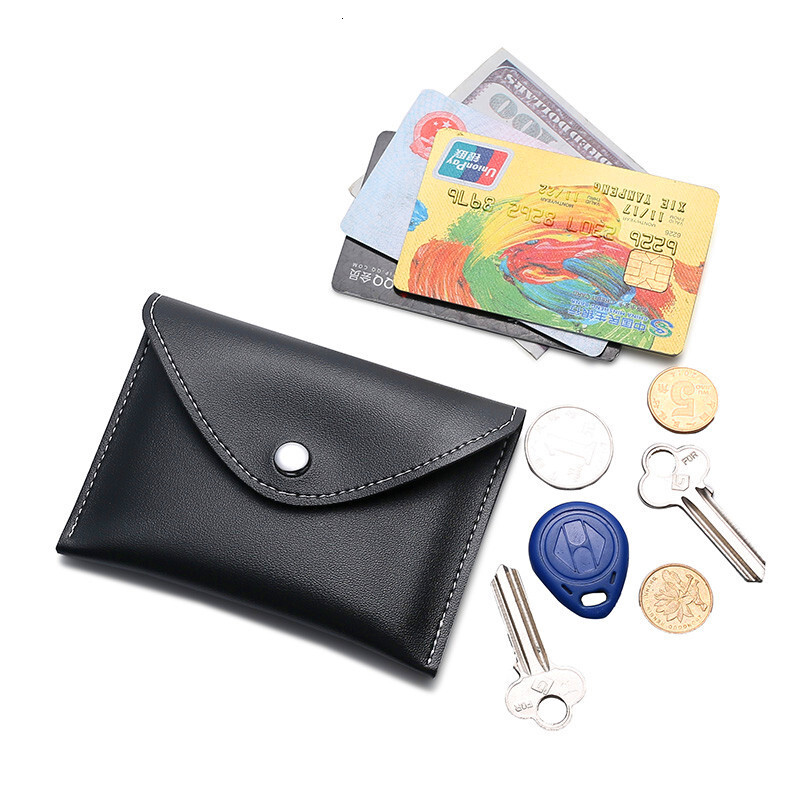 Designer Pack New Niche Minimalist Zero Wallet Integrated Deck Compact Multi Functional Coin Packaging Meal Card Small Bag Driver's License Cover