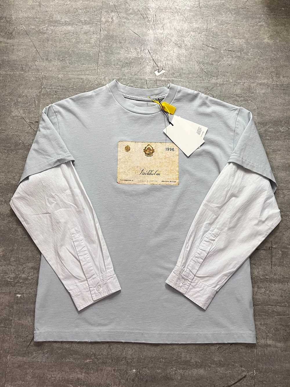 2025 Best Version 1 1 STOCKHOLM 1996 Printed Women Men T shirts tees Hiphop Oversized Men Casual Cotton T shirt Summer Style X250329